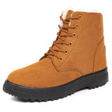 Women's Boots Snow Soft Shoes Woman Platform Ladies Shoes Casual Mid Women's High Boots Flat Winter Girls Boots MartLion Yellow 42