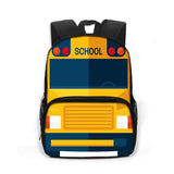 13 Inch Cute Cartoon School Print Backpack Boy Girls Preschool School Bags Baby Toddler Backpack Kids Kindergarten Gift MartLion q13bus01cw  
