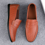 Super Soft Men&'s Moccasins Slip Loafers Flats Casual Footwear Microfiber Leather Shoes Mart Lion   