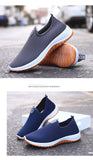 Korean Sports Shoes Men's Mesh Surface Breathable Soft Bottom Running Mart Lion   