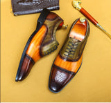 zapatos para hombres de vestir chaussures homme de luxe leather shoes men's sapato social MartLion   