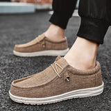 Men leisure sports shoes summer breathable light outdoor canvas shoes MartLion   