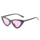 Lovely Pink Color Heart Square Sunglasses Jelly Color Protection Shades Summer Party Women Eyewear MartLion Pink 05  