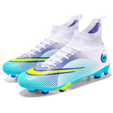 Children's Football Shoes Men's Soccer Soccer Boots Soccer Cleats Sneakers Mart Lion WhiteMoon cd Eur 35 