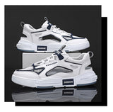 Fujeak Non-slip Flats Shoes Sports Men's Lightweight Walking Breathable Sneakers Mart Lion   