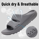 Women Flat Sandals Slippers Outdoor Non-slip House Slippers Unisex Beach Slides Orthopedic Breath Soft MartLion   