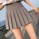 Skirt Shorts Women Waist Mini Skirt School Short Pleated Kawaii Pink Skirt Female MartLion   