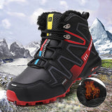 Warm Hiking Shoes Men's Winter Snow Tactical Boots Climbing Mountain Sneakers Combat MartLion   