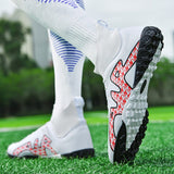 Society Soccer Cleats Soccer Shoes Men's Training Sport Footwear Professional Field Boot Fg Tf Soccer Mart Lion   