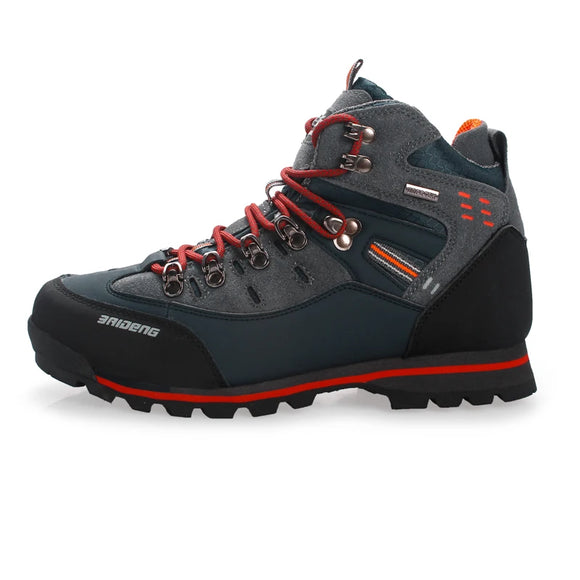  Hiking Shoes Men's Winter Mountain Climbing Trekking Boots Outdoor Casual Snow Non-slip Luxus MartLion - Mart Lion