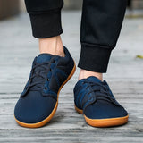 Wide Foot Shoes Men's Women Barefoot Mesh Casual Sneakers Anti-Skid Breathable MartLion   