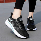 Women's Sports Shoes High Elastic Popcorn Soft Sole Breathable Running Student Tennis Player Elegant Casual Hiking Mart Lion   