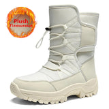 Winter Women Ankle Boots Keep Warm Women's Snow Boots Outdoor Slip on Platform Women's Hiking Boots Thickened Plush Women Boots MartLion
