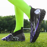  Football Boots Men's Kids Soccer Shoes Field Soccer Cleats Outdoor Anti Slip Football Crampons Ag Tf Mart Lion - Mart Lion