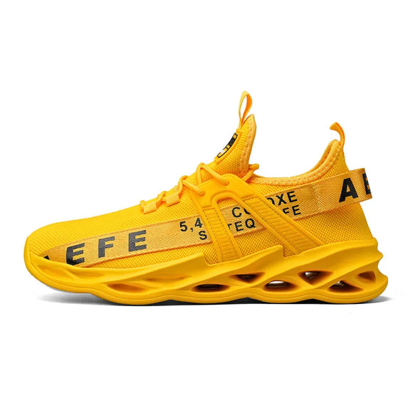 Men's Shoes Sneakers Men's Tenis Luxury Designer Casual Platform Loafers Running MartLion Yellow 40 