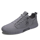 Cloth Shoes Men's Casual Breathable Ice Silk Cloth Sneakers MartLion GRAY 43 