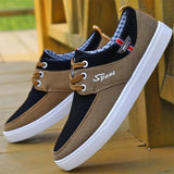 Men's Espadrilles Canvas Shoes Basic Flats Comfort Loafers Casual Sneakers Black Mart Lion Khaki B 39 