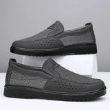 Men's Sneakers Lightweight Breathable Slip-On Flats Shoes Casual Mesh Luxury Summer Dress MartLion   