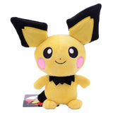 15-35cm Pokemon Plush Toy Anime Figure Pikachu Charizard Mewtwo Eevee Mew Lucario Gengar Stuffed Doll Pendant Toy Kids Xmas Gift MartLion 20cm Pichu  