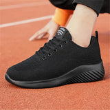 Men's breathable sports shoes Lace up Outdoor comfort Lightweight casual running Walking MartLion   
