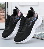 Shoes Spring Running Soft Sole Breathable Mesh Sports Shoes women MartLion   