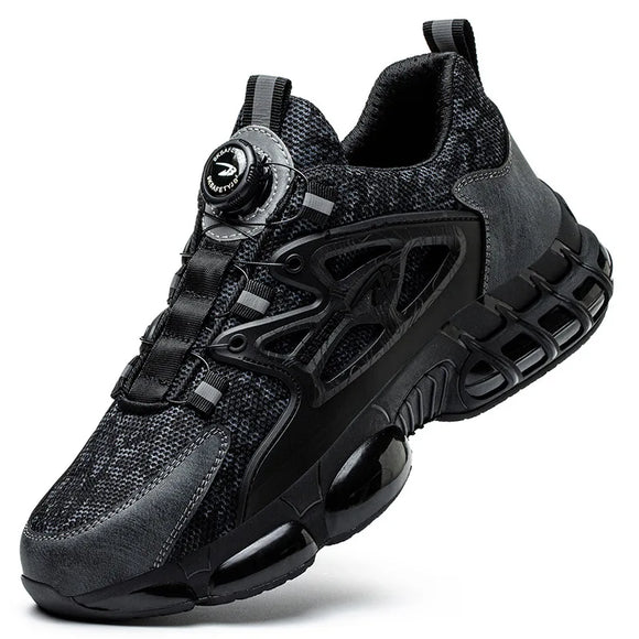 Safety Boots Men Work Sneakers Anti-smash Indestructible Shoes Steel Toe Protective Boots Anti-puncture Work Safety Shoes MartLion