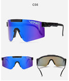 Hot Pit Viper PC Sunglasses Men's Outdoor Cycling Sport  Sun Glasses Women Wide View Mtb Goggles MartLion   