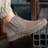 Steel Toe Cap Working Boots Anti-Puncture Work Shoes  ManIndestructible Work Outdoor Work Safety Men's MartLion   