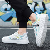 Men's Sports Shoes Low Cut Autumn Running Shoes Basketball Flat Casual Mart Lion   