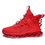 Blade Warrior Breathable Running Shoes Men's Bounce Outdoor Sport Training Athletic Jogging Sneakers Mart Lion 9192Red 6.5 