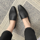 Spring Autumn Genuine Leather Women Shoes Casual Loafers Flats Ladies Real Leather Retro Low Heel MartLion   