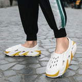  Men's Sandals Summer Casual Sandals Latest Models Clogs Outdoor Hole Shoes Mart Lion - Mart Lion