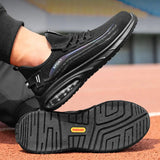 Air Cushion Safety Shoes for Men Anti Smashing Anti Piercing Anti Slip Work Shoes Summer Workwear Shock-absorbing Sneakers MartLion