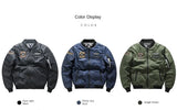 Men's black winter Clothing bomber coat racing motorcycle Clothes luxury tactical garments military jackets MartLion   