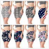 Mini Waist Skirts  Girls Leopard Snake Pattern Skirts Casual Package Hip Short Skirts Women MartLion   