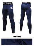 Men's Running Tights Compression Fitness Pants Elastic Running Basketball Sports Workout Tights Gym Running Training Leggings MartLion
