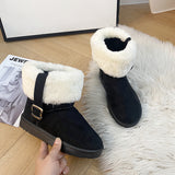 Cotton shoes women's winter boots snow boots women  short boots MartLion   