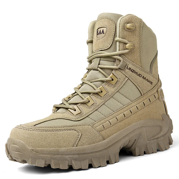 Winter Footwear Military Tactical Men's Boots Special Force Leather Desert Combat Ankle Army Men's Shoes MartLion   