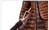 Women Handbag Genuine Leather Bags Crocodile Luxury Handbags Designer Crossbody Female Retro Tote Handbags Mart Lion   