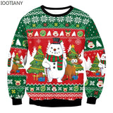 Men's Women Ugly Christmas Sweater Funny Humping Reindeer Climax Tacky Jumpers Tops Couple Holiday Party Xmas Sweatshirt MartLion   