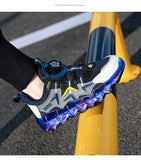 Children Sneakers Boys Shoes Buckle Strap Single Net Breathable Kids Casual Luxury Tennis Sports MartLion   