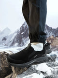Outdoor Hiking Shoes Anti-Slip Loafer Fleece Sneaker Plus Velvet Warm Casual Trekking Winter MartLion   