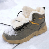 snow boots men winter boots keep warm plush boots hiking boots men casual shoes men mountain snow boots MartLion