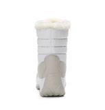 Women's Winter Boots Thick Sole Sloping Heel Ankle Outdoor Light Plush Warm Cotton Shoes MartLion   