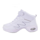 PU Jazz Dance Shoes for Women Soft Sole Heightening Modern Air Cushion Adult Dance Sneakers Latin MartLion   