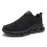 Men's Shoes Outdoor Men's Women's Casual Shoes Sports Breathable Tennis Shoes MartLion Black 39 