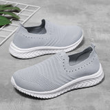 Ladies Handmade Solid Color Women Shoes Classic Casual Flat Heel Sneakers Non-slip Fashion Zapatos De Mujer Mart Lion   