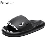 Breathable Men's Slippers Summer Outdoor Slides Massage Flip Flops Non-slip Flat Beach Sandals Shark Sneakers Shoes Mart Lion   