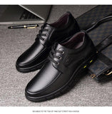 Men's Genuine Leather Handmade Shoes Soft Anti-slip Rubber Office Loafers Casual Leather Soft Mart Lion   