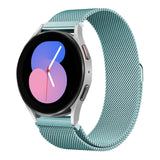 20mm 22mm Strap for Samsung Galaxy watch 4/5/6/5Pro 44mm/40mm/Active 2 Magnetic loop Bracelet Galaxy Watch 4/6 classic 46mm 42mm MartLion Turquoise 20MM Watchband CHINA